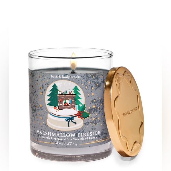 Bath & Body Works Other - NEW Bath and Body Works ‘Marshmallow Fireside’ single wick candle